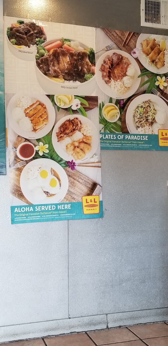 Menu L & L Hawaiian Barbecue-5